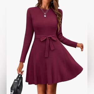Burgundy Dress, still in it’s bag